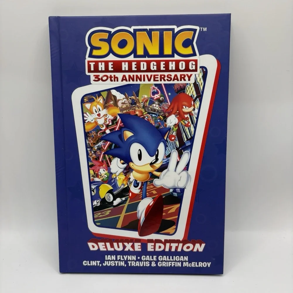 Sonic the Hedgehog 30th Anniversary Deluxe Edition Hardcover Excellent